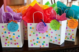 return gifts bags